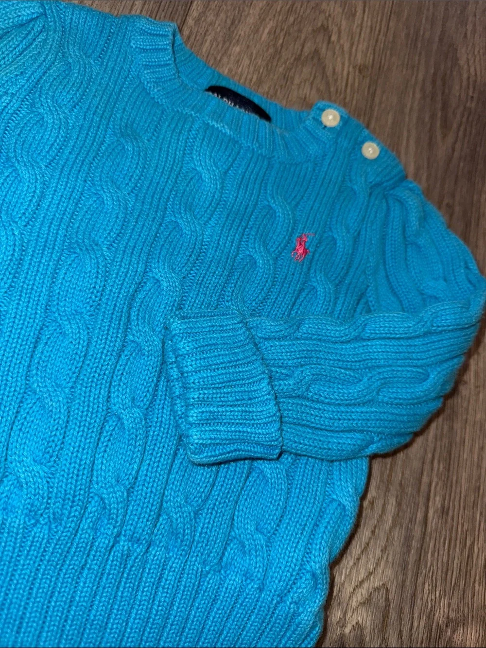 Ralph Lauren bright turquoise